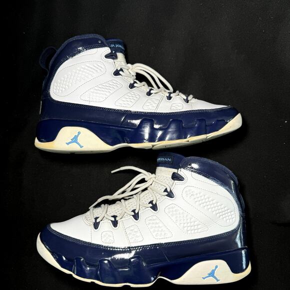 Size 8.5 - Nike Air Jordan 9 Retro UNC Men's Shoes - Picture 2 of 8